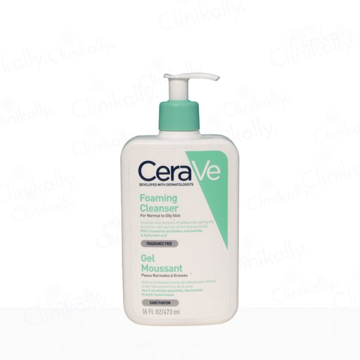 CeraVe Foaming Cleanser for Normal to Oily Skin