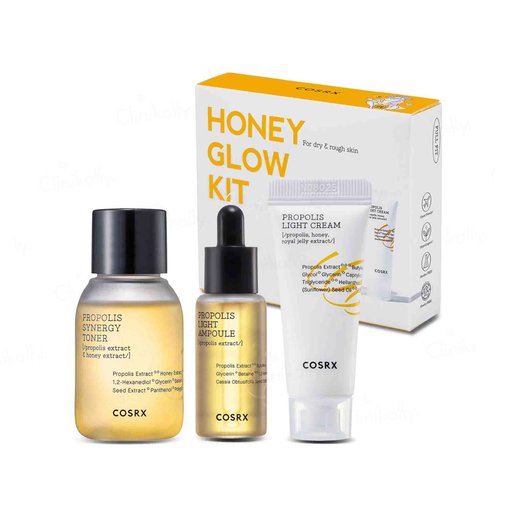 COSRX Honey Glow 3-Step Kit For Dry & Rough Skin