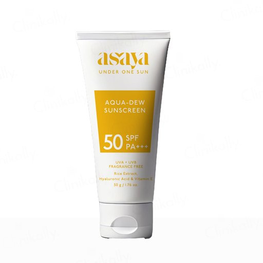 Asaya Under One Sun Aqua-Dew Sunscreen SPF 50 PA+++
