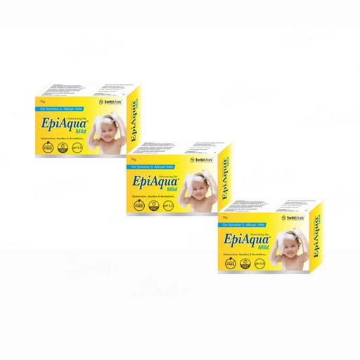 Epiaqua Mild Moisturizing Bar For Sensitive & Allergic Skin