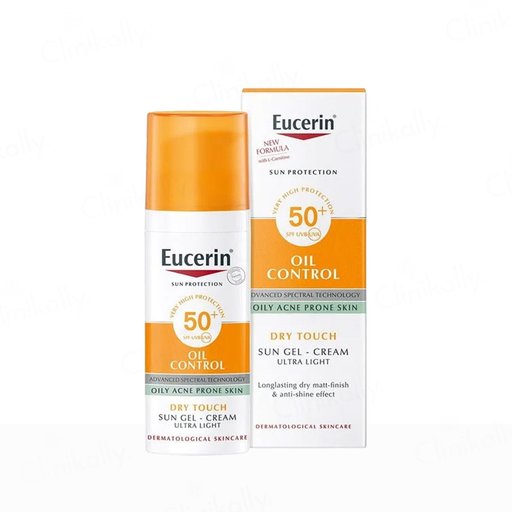 Eucerin Oil Control Dry Touch Ultra Light Sun Gel-Cream Sunscreen SPF 50+