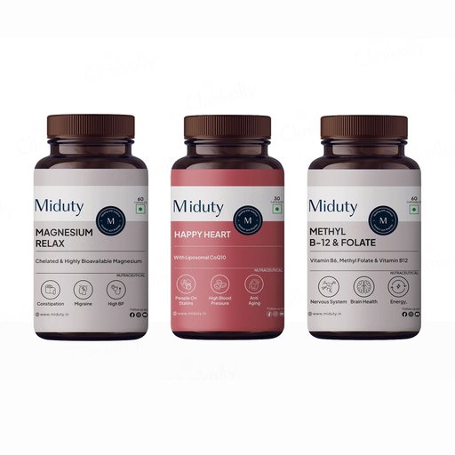 Miduty Hypertension/High BP Supplement Bundle