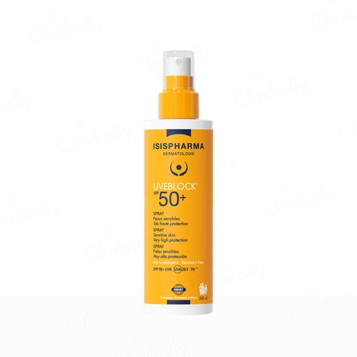 Isispharma UVE Block Spray Sunscreen SPF 50+ PA++++