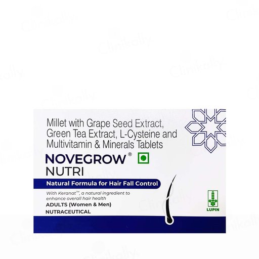 Novegrow Nutri Hair Fall Control Nutraceutical Tablet