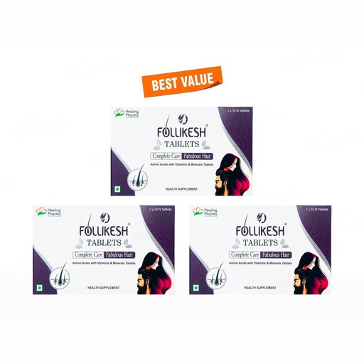 Follikesh Hair Supplement Tablet
