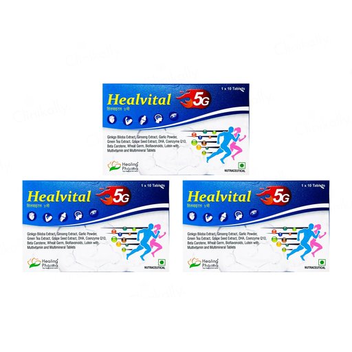 Healvital 5G Nutraceutical Tablet