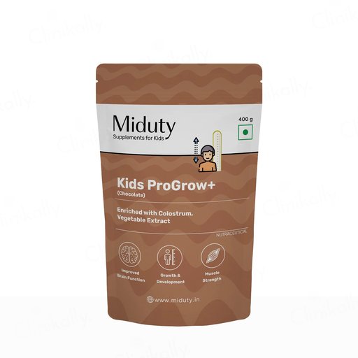 Miduty Kids Progrow+ Protein Powder - Chocolate Flavour
