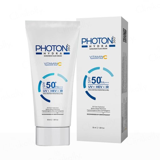 Aclaris Photon 360 Hydra Sunscreen Fluid Cream SPF 50+