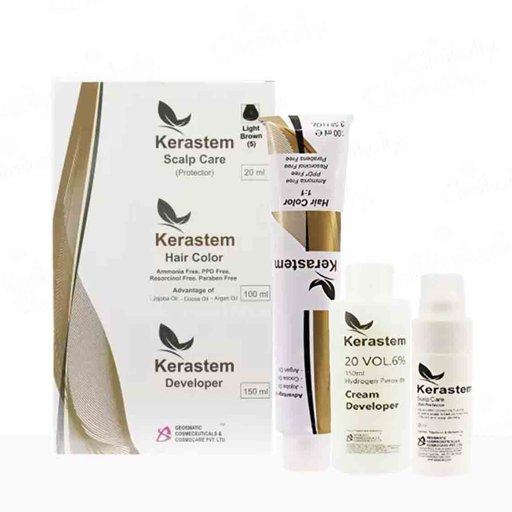 Kerastem Hair Color 5 Light Brown
