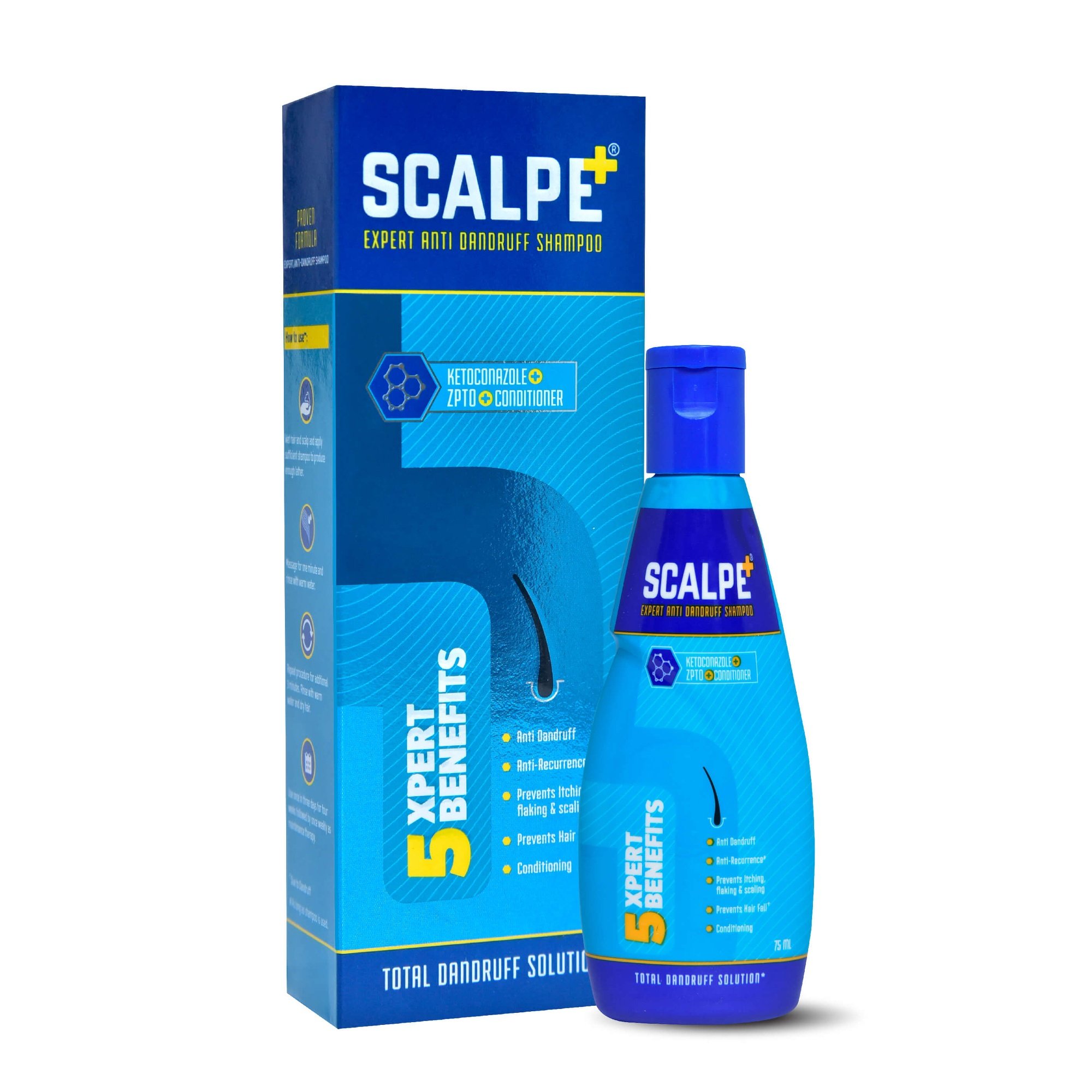 Scalpe Plus Expert Anti Dandruff Shampoo - Image 1
