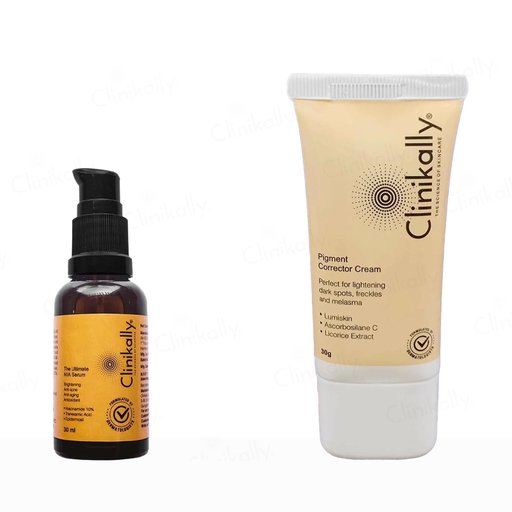 Clinikally The Ultimate NIA Serum + Pigment Corrector Cream