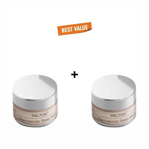 Peltos Niacinamide Sleep Mask