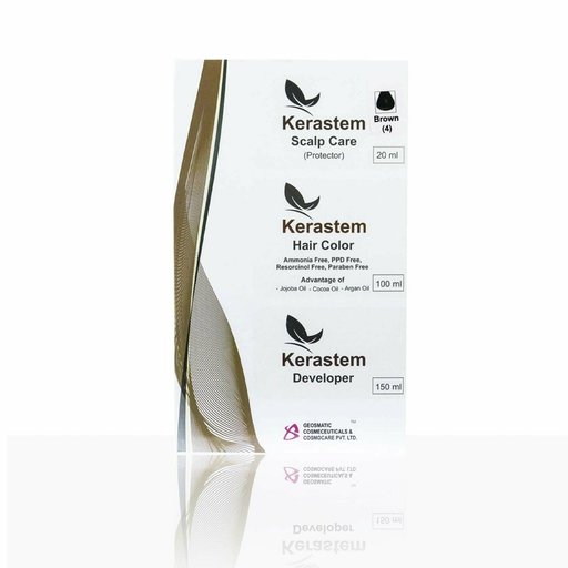 Kerastem Hair Color 4 Brown