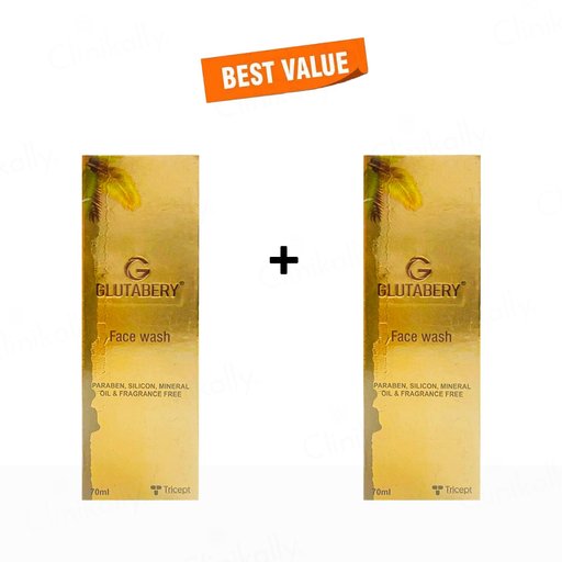 Tricept Glutabery Face Wash