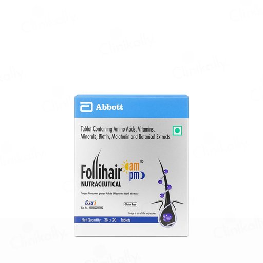 Follihair Nutraceutical Am Pm Tablet