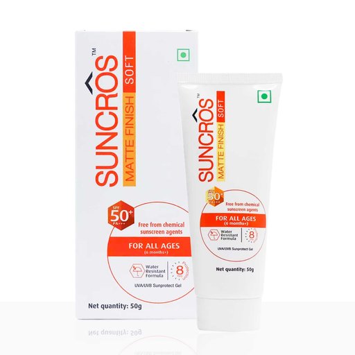 Suncros Matte Finish Soft SPF 50+