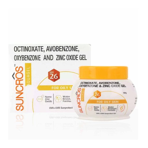 Suncros AquaGel Sunscreen SPF 26
