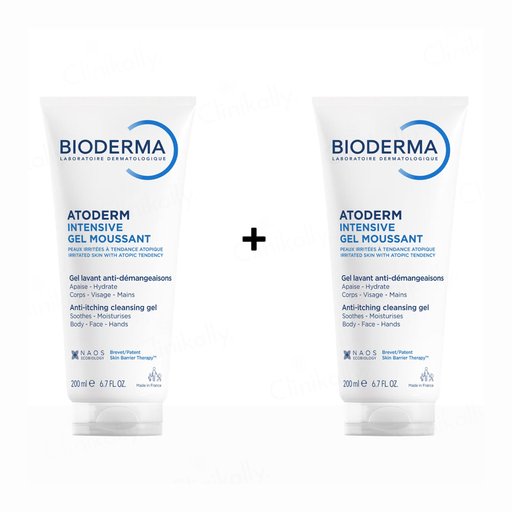 Bioderma Atoderm Intensive Gel Moussant Anti-Itching Cleansing Gel