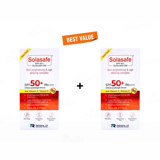 Solasafe SPF 50+ Silicone Sunscreen Gel