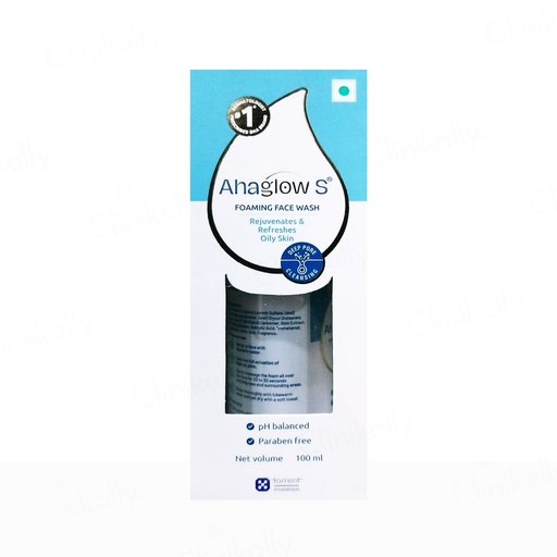 Ahaglow S Foaming Face Wash
