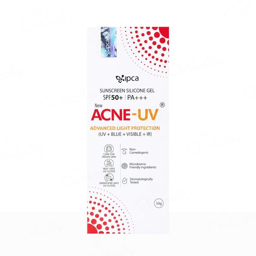 IPCA Acne-UV Advanced Light Protection Silicone Sunscreen Gel SPF 50+ PA+++
