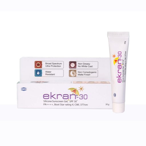 Ekran-30 Silicone Sunscreen Gel SPF 30+ PA++++