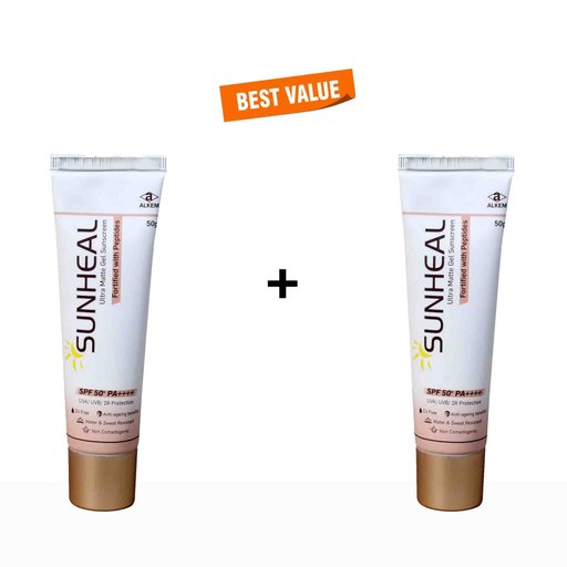 Sunheal Ultra Matte Gel Sunscreen SPF 50+ PA++++