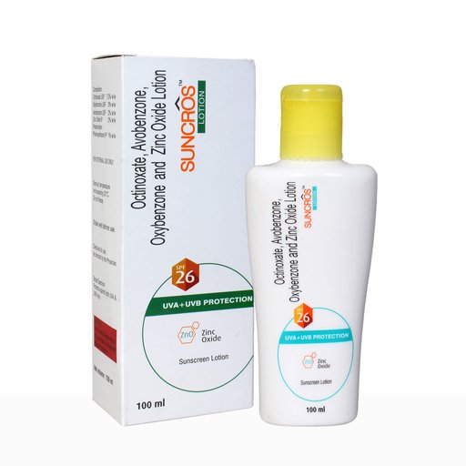 Suncros Sunscreen Lotion SPF 26