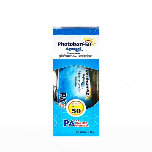 Photoban-50 Aquagel Sunscreen SPF 50 PA+++