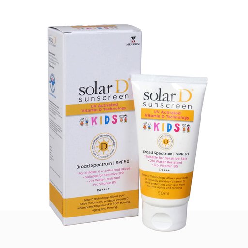 Solar D Kids Sunscreen SPF 50/PA++++