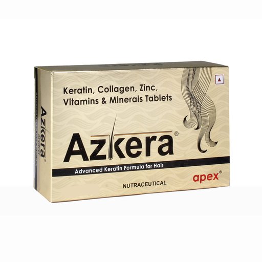 Azkera Advanced Keratin Formula For Hair Tablet
