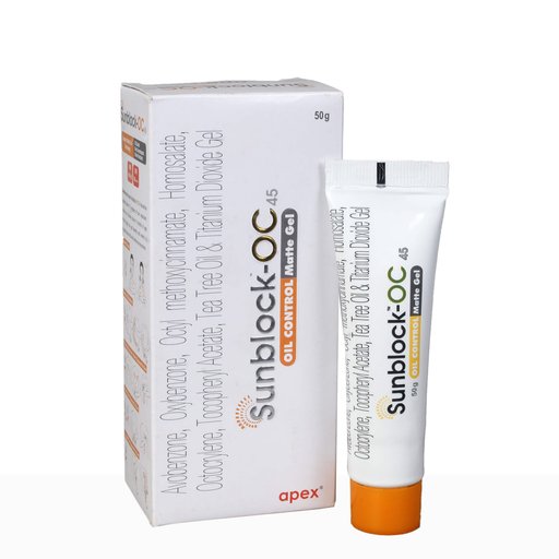 Sunblock-OC 45 Oil Control Matte Gel