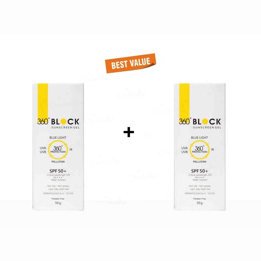 360 Block Sunscreen Gel SPF 50+