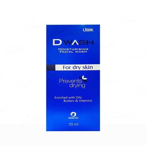 DWash Moisturising Facial Wash For Dry Skin