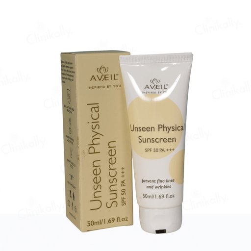 Aveil Unseen Physical Sunscreen SPF 50 PA+++