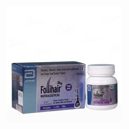 New Follihair Tablet - Bottle Twin Pack
