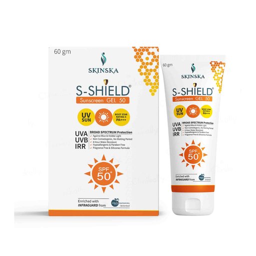 S-Shield Sunscreen Gel SPF 50