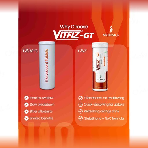 glutathione effervescent tablets benefits Buy VitFiz-GT Tablet Online at Best Price Distadev