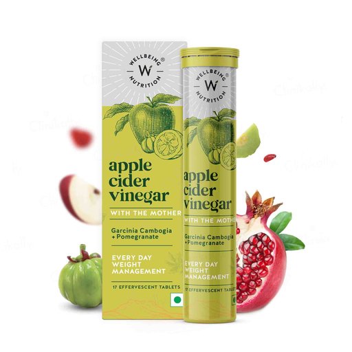 Wellbeing Nutrition Apple Cider Vinegar with Garcinia Cambogia & Pomegranate Tablet