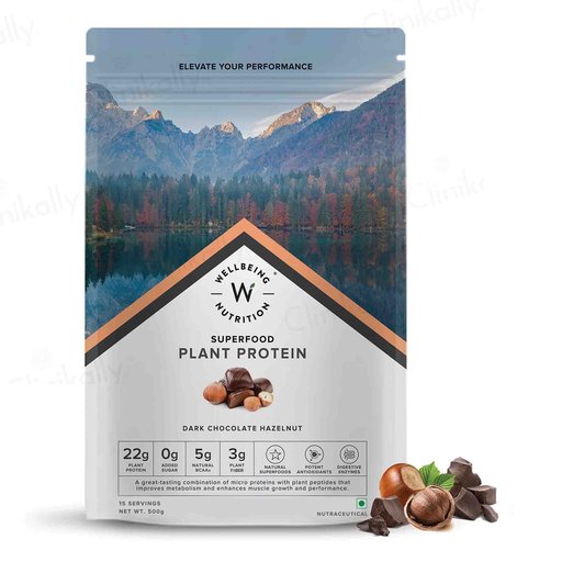Wellbeing Nutrition Superfood Plant Protein Powder