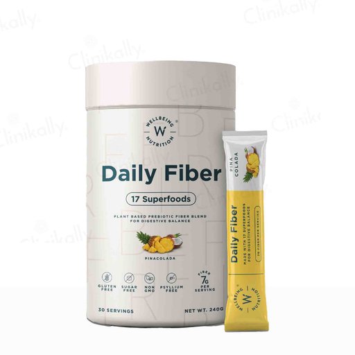 Wellbeing Nutrition Daily Fiber Powder