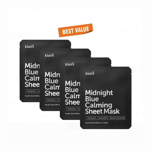 Klairs Midnight Blue Calming Sheet Mask