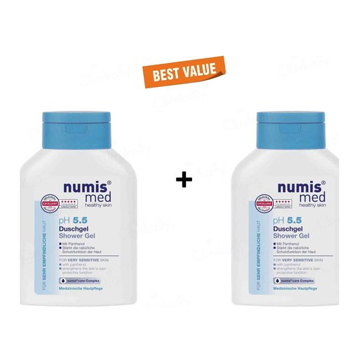 Numis Med pH 5.5 Shower Gel For Very Sensitive Skin