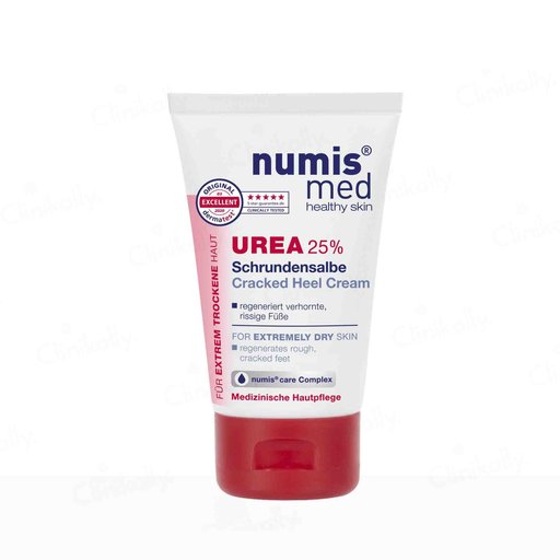 Numis Med Urea 25% Cracked Heel Cream For Extremely Dry Skin