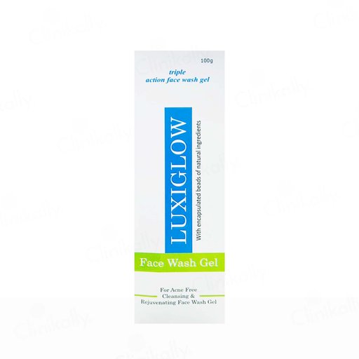 Luxiglow Triple Action Face Wash Gel