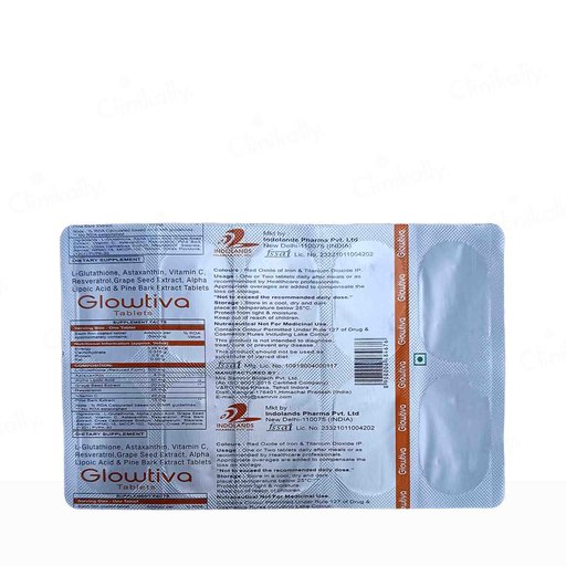 Buy Glowtiva Tablet Online at Best Price