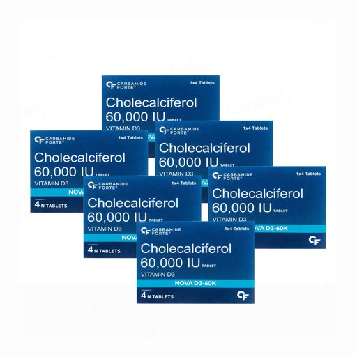 Carbamide Forte Cholecalciferol 60000 IU Tablet