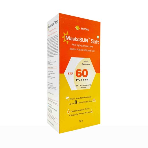 Maskosun Soft Anti-Aging Sunscreen Gel SPF 60+ PA++++