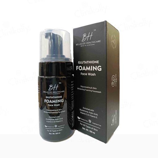 Bellacos Healthcare Glutathione Foaming Face Wash
