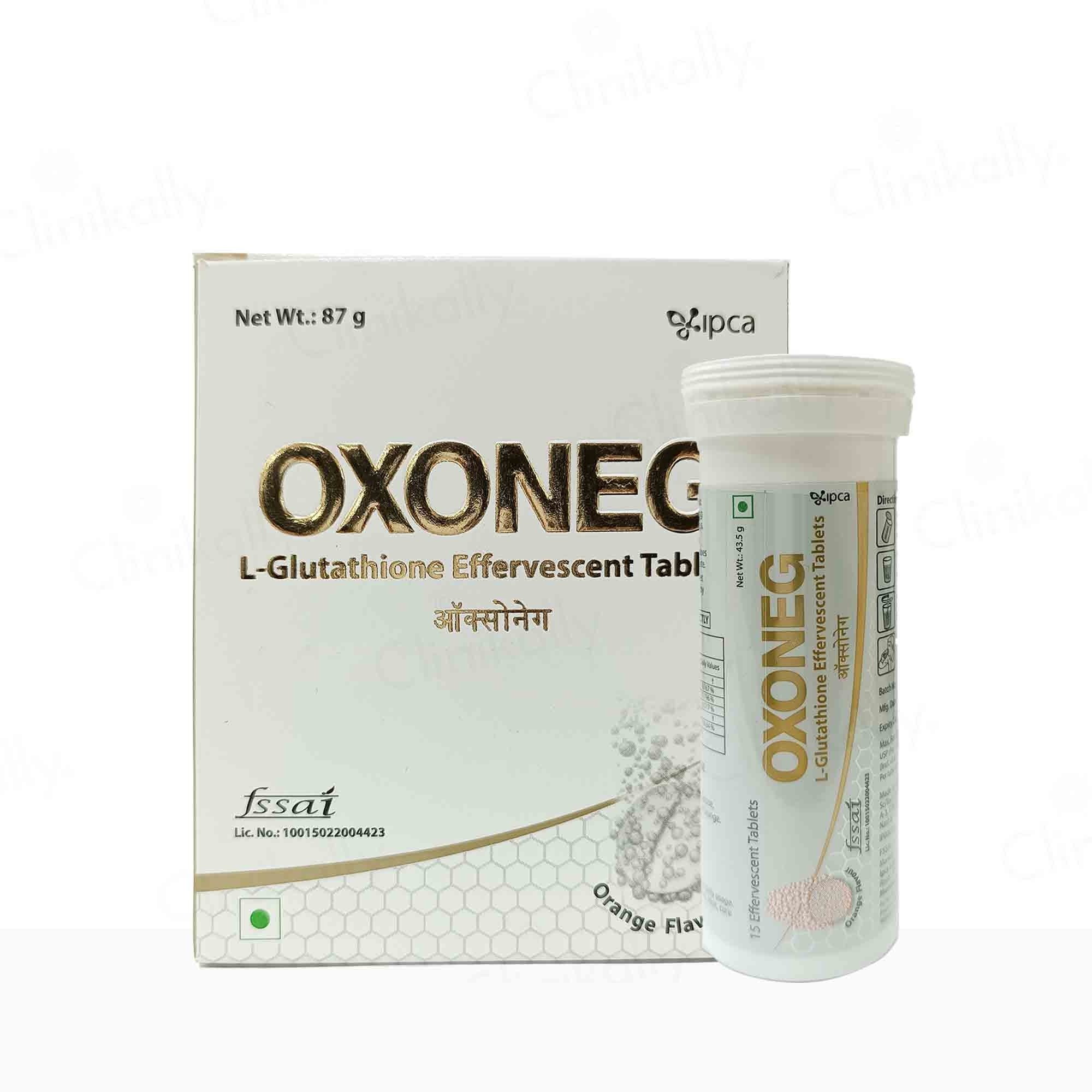 Buy Oxoneg L-Glutathione Effervescent Tablet Online at Best Price